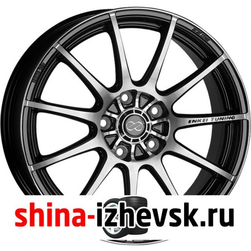 Колесный диск Enkei SC22 7xR17 5×114.3 ET45 DIA67.1 черный полностью полированный в Ижевске